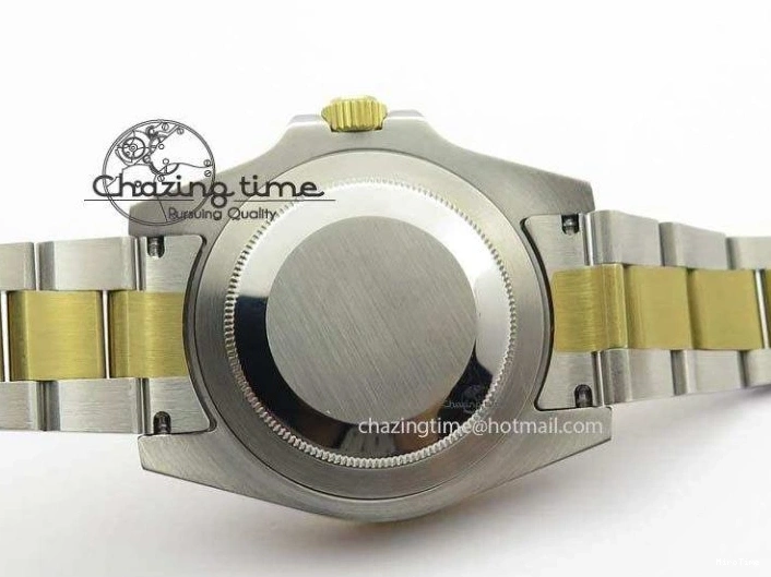 MiroTime 0511 GMT-Master II 116759 SS YG Bp-Maker Blue Red Ruby Crystal Black Dial On SS YG Bracelet A SmoothTexture 3771